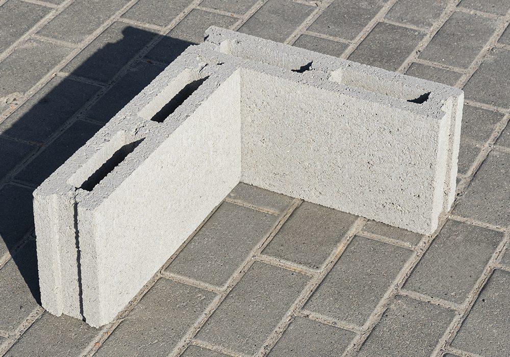 Блок перестінки 390x190x90