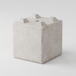 Квадратний блок 60x60x60